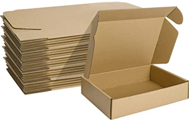 Caja Autoarmable Tipo Delivery Alta de 300 x 300 x 150 mm (30 x 30 x 15 cm) - Paquete de 25 unidades